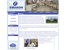 Tablet Screenshot of emanonmfg.com